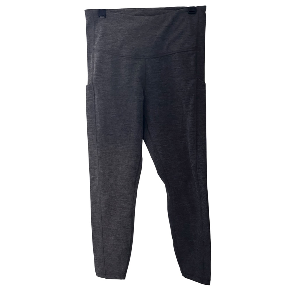 Athleta Ultimate Capri Stash Pocket 7/8 Tight Heather Grey Leggings K7